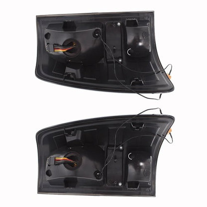 Solid Spare Left+Right Side For Dodge Ram 1500 2009-2018 Black Tail Light Lamp Replacement