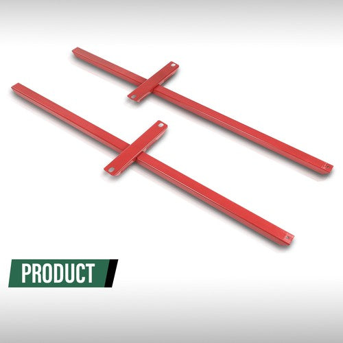 Solid Spare Fit For Mustang/Cobras 79-04 Subframe Connectors Control Arm Red Powder Coated