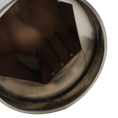 Solid Spare 40pcs ABS Chrome 33mm Push-on Bullet Flanged Lug Nut Covers for Semi Trucks