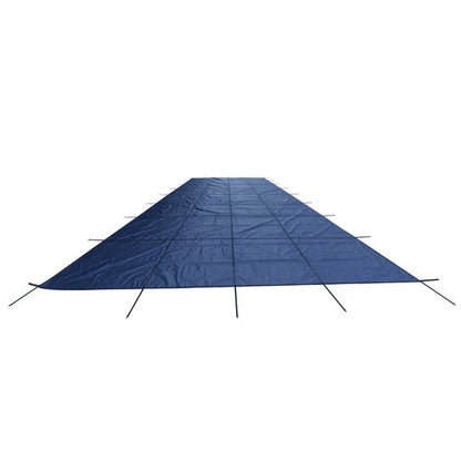 Solid Spare Inground Pool Safety Cover 20' × 40' Rectangle Safety Pool Covers Blue Mesh