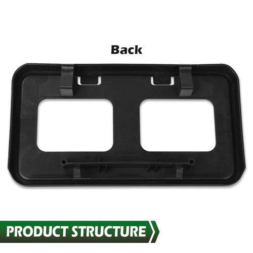 Solid Spare Fit For 11-16 F250 F350 Super Duty Front Bumper License Plate Mounting Bracket