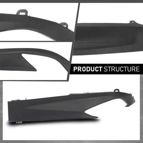 Solid Spare Valance Fit For 2016-2019 Lexus RX350 Lower Side Cover Rear Left Side LX1195106