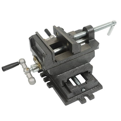 Solid Spare 2 Way 4" Cross Drill Press Vise X-Y Clamp Heavy Duty Machine Slide Metal Milling
