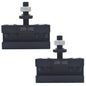 Solid Spare 2Pcs AXA 2# 250-102 Quick Change Tool Post Boring Turning Holder