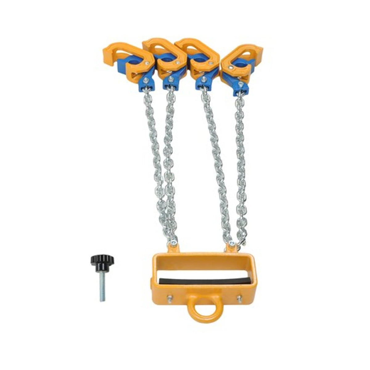 Solid Spare Chain Drum Lifter 4400 lbs Loading Capacity for 55 Gallon Drums Forklift Hoist