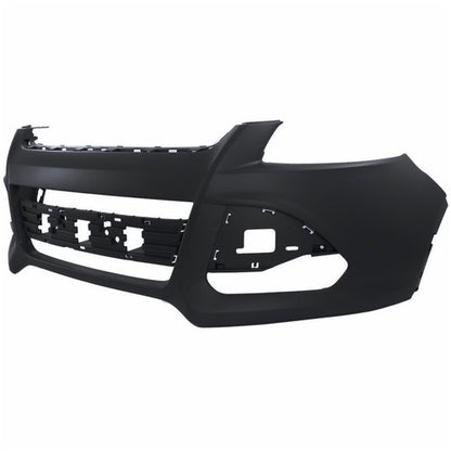 Solid Spare Front Bumper Cover Fascia Fit For 2013-2016 Ford Escape Black Plastic NEW