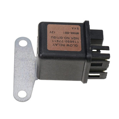 Solid Spare New Relay Glow Plug 8942481610 12V for Isuzu Hitachi ZAXIS27U ZAXIS50U ZAXIS40U