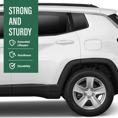 Solid Spare Fit For 2017-2024 Jeep Compass Rear Door Molding Left Driver Side CH1504111