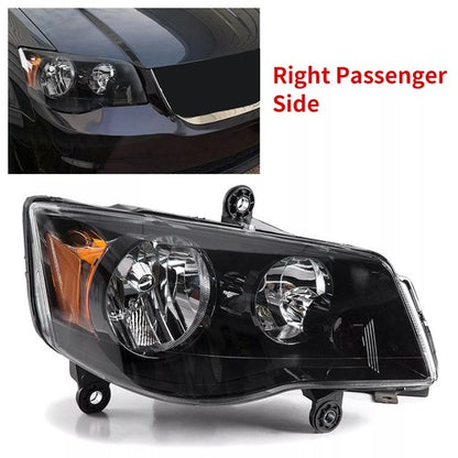 Solid Spare For 2008-2016 Chrysler Town & Country 11-20 Dodge Grand Caravan Headlight Right