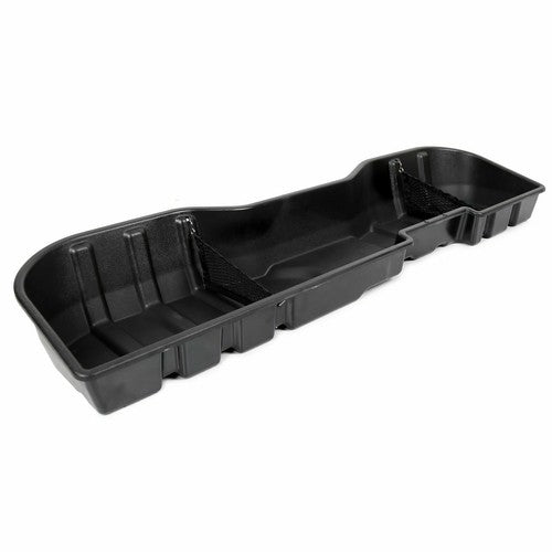 Solid Spare Black Underseat Storage Box for 07-18 Chevy Silverado 07-19 GMC Sierra CREW CAB