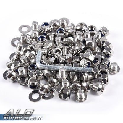 Solid Spare Universal Pocket/Rivet Style Fender Flares Screw/Bolt Hardware Kit Fit For Ford