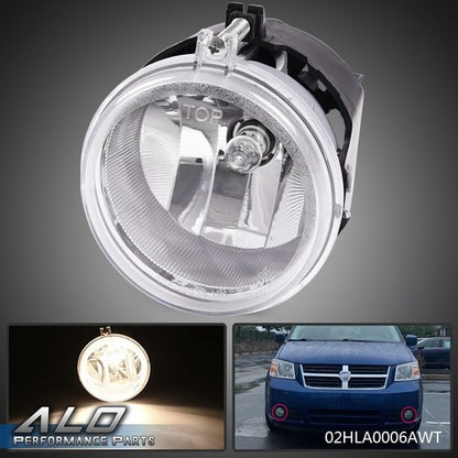 Solid Spare Fit For 11-14 DODGE CHALLENGER FOG LIGHT LAMP ASSEMBLY FRONT LH / RH