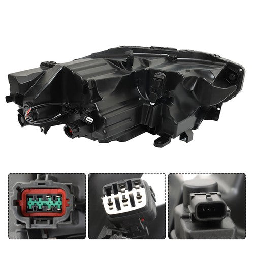 Solid Spare Front For 2021-2023 Nissan Rogue Pair Headlights Air Intake Air Cleaner Housing