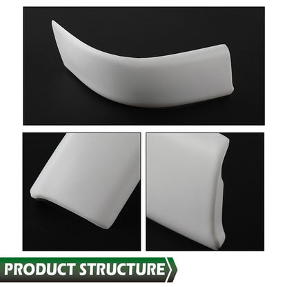 Solid Spare Cab Corner Roof Molding White Fit For 99-07 Super Duty Regular & Crew Cab LH RH