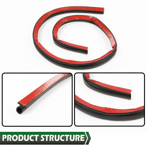 Solid Spare Fit For 1997-2004 Chevrolet Corvette C5 Performance Front Hood Weatherstrip Seal