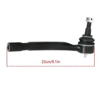 Solid Spare For Nissan Maxima 2016 2017 2018-19 ES801196 4× Front Inner & Outer Tie Rod Ends