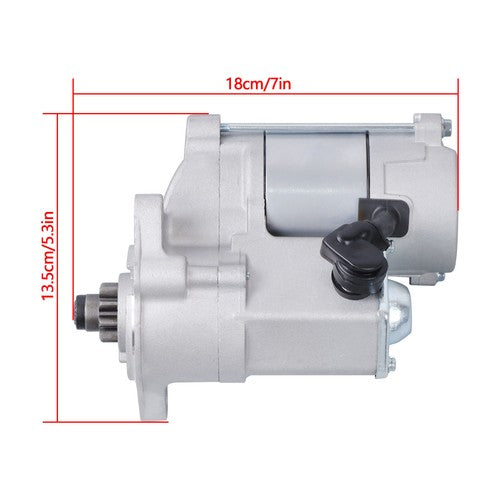 Solid Spare Starter Motor Fit Kubota BX2360BX2350DBX2230DBX24BX25 Sub Compact TractorDsl