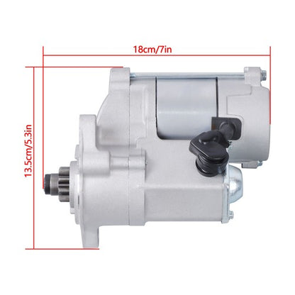 Solid Spare Starter Motor Fit Kubota BX2360BX2350DBX2230DBX24BX25 Sub Compact TractorDsl