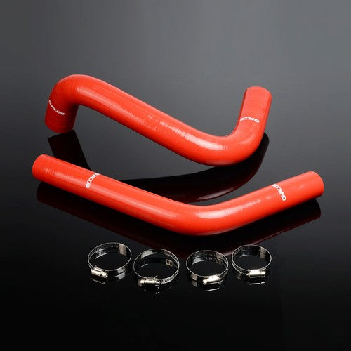 Solid Spare Fit For 60-62 GMC Truck/Pickup/Suburban 1000-3000 Red Silicone Radiator Hose
