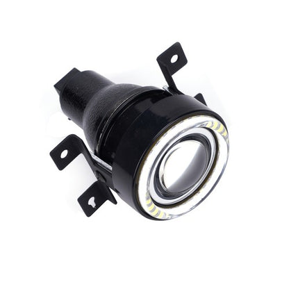 Pair Projector Angel Eyes White LED Halo Fog Light DRL For 2016-2019 Honda Civic
