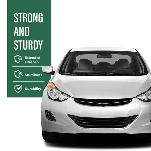Solid Spare Fit For 11-2013 Hyundai Elantra 865303X000 Front Bumper Reinforcement Impact Bar