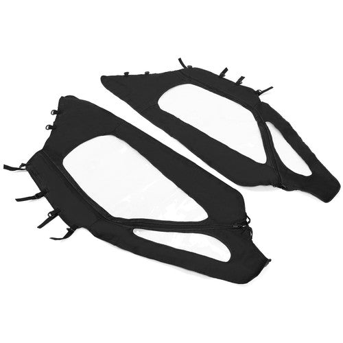 Solid Spare UTV Soft Upper Door Cab Enclosure Set For Polaris RZR PRO XP Turbo R S 2020-2024