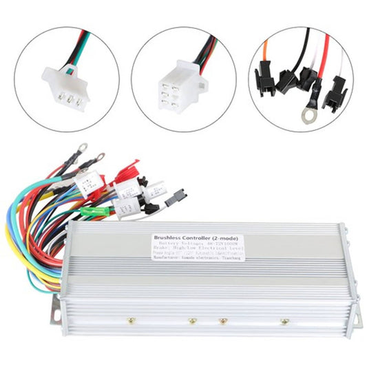 Solid Spare DC48-72V 1000W Brushless Motor Controller for E-bike Electric Bicycle Scooter US