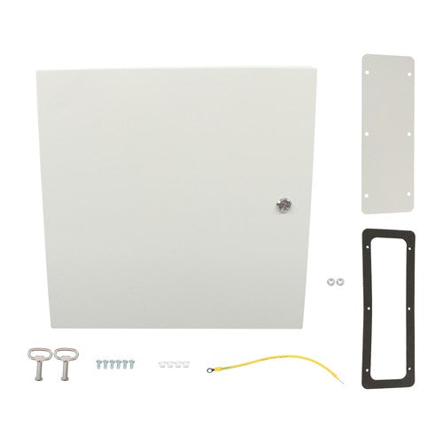 Solid Spare IP65 20x20x6" Electrical Enclosure Wall Mount Junction Box Carbon Steel w/ Lock