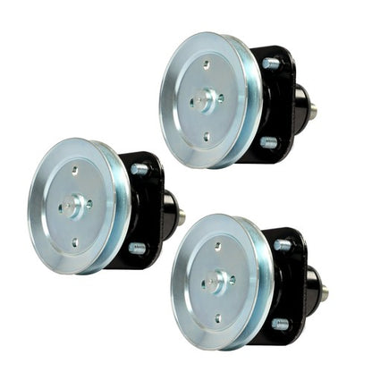 Solid Spare 3 Pack Spindle Assembly For Ariens 915161 42" 50" ZT Mowers 51520900
