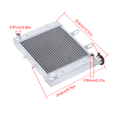 Solid Spare 2003-2007 3 ROW ALUMINUM RADIATOR For CAN AM/CANAM BOMBARDIER RALLY 175 200