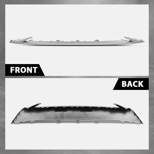 Solid Spare Air Dam Deflector Lower Valance Apron Front Fit For 21-24 Audi Q5 SQ5 Sportback