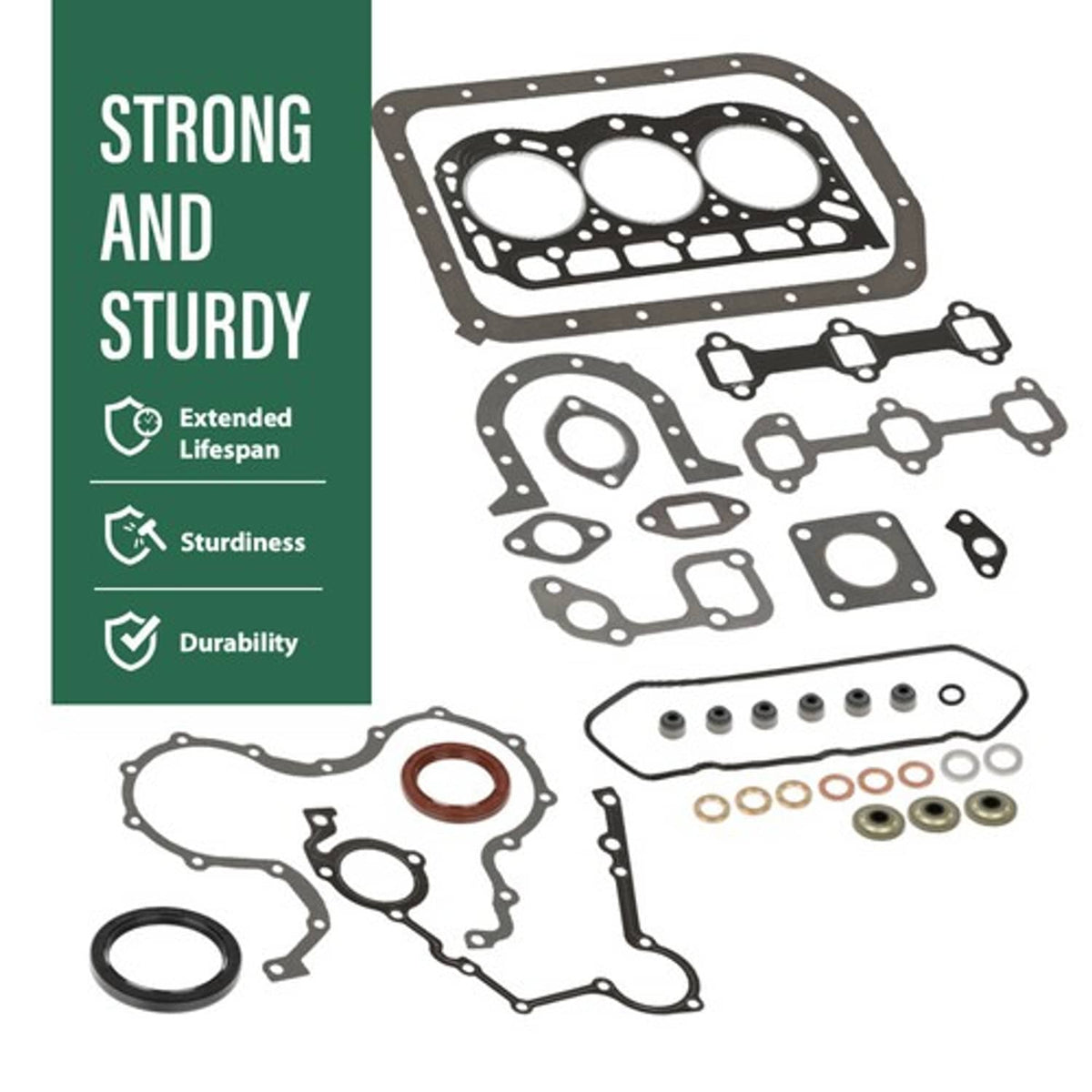 Solid Spare New Fit For Daihatsu Briggs & Stratton 825527 Overhaul DM950D Engine Gasket Set