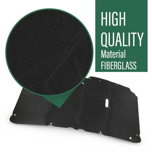 Solid Spare Fit For 1999-2007 Ford F250 F350 F450 Super Duty Excursion Hood Insulation Pad