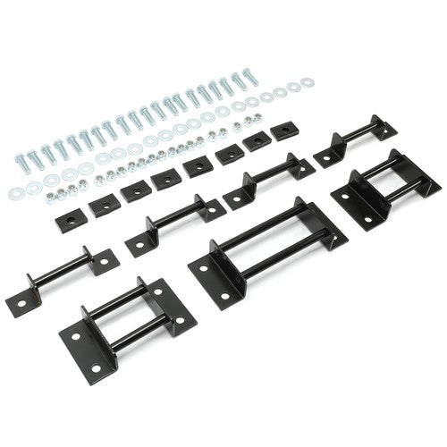 Solid Spare 3rd Row Seat Brackets w/ Striker & Bolts kit For Chevrolet Tahoe Yukon 2000-2014