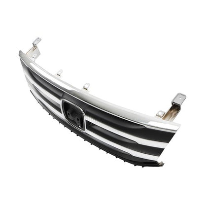 Solid Spare Replaces Front Bumper Upper Grille Grill Compatible For Honda Odyssey 2011-2013
