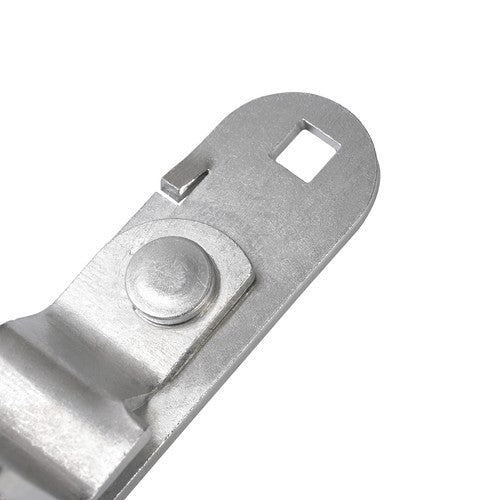 Solid Spare Silvery Trailer Swing Door Cam Bar Lock Hasp Keeper Latch Utility Cargo Enclosed