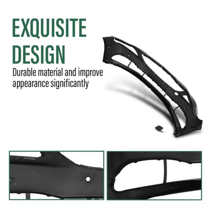 Solid Spare Front Bumper Cover Fascia Fit For 2017 2018 2019 Buick Lacrosse GM1000A17