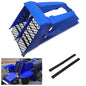 Solid Spare NEW For Yamaha Banshee 350 plastic gas tank side covers + grill 1987-2006 BLUE