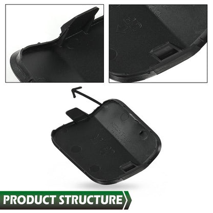 Solid Spare Fit For 20-23 Toyota Highlander Front Bumper Tow Eye Hook Cover Right Side