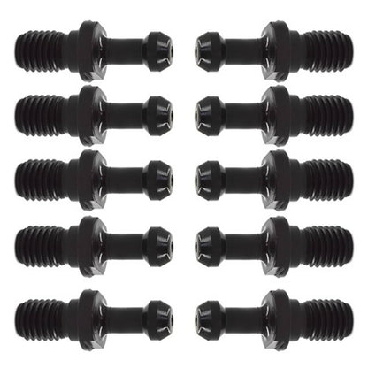 Solid Spare CAT40 45° 0.589" 10Pcs Pull Stud Retention Knob For HAAS TOSHIBA