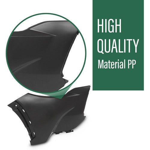 Solid Spare Fit For 22-24 Toyota Corolla Cross L/LE Front Right Bumper Cover W/O Park Assist