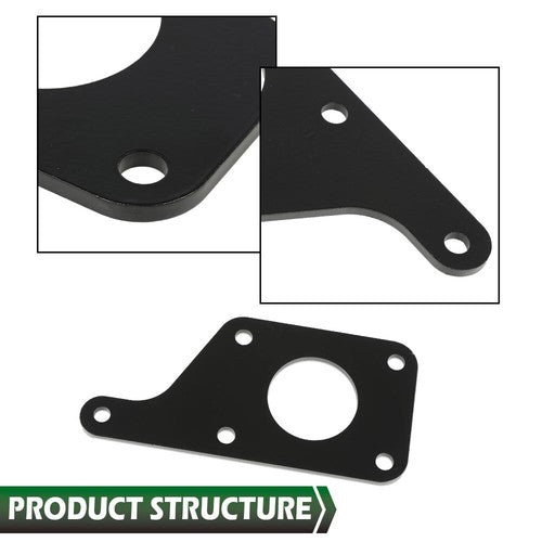 Solid Spare For 79-04 Mustang LS1 5.3L 6.0L Engine Swap Adapter Plates w/ 4.6L Solid Mount