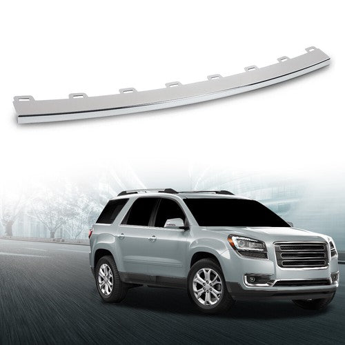 Solid Spare Fit For 2013-2016 GMC Acadia Front Bumper Lower Grille Trim Molding GM1044118