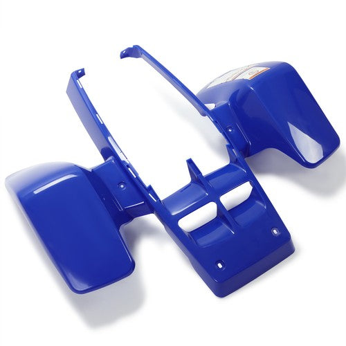 Solid Spare For Yamaha Banshee 350 YFZ350 Front Fender Plastic Kits BLUE 1987-2006