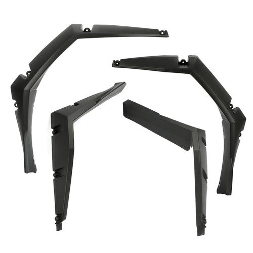 Solid Spare Front Rear Left Right Fender Flares For Polaris RZR S 800 09-14/ RZR 4 800 11-14