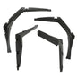 Solid Spare Front Rear Left Right Fender Flares For Polaris RZR S 800 09-14/ RZR 4 800 11-14
