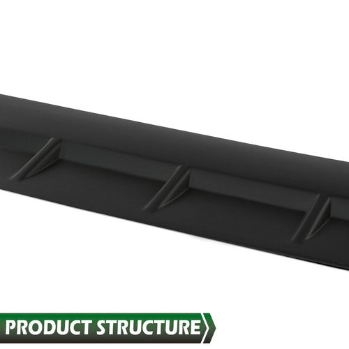 Solid Spare Fit For 09-18 Dodge Ram 1500 2500 3500 Tailgate Spoiler Rear Wing Spoiler