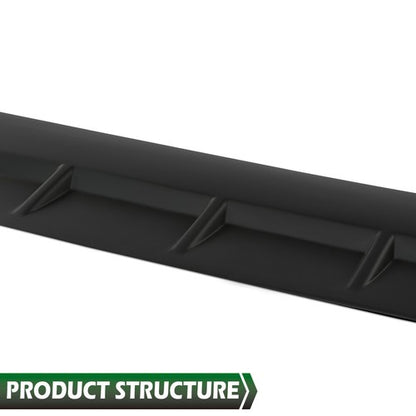 Solid Spare Fit For 09-18 Dodge Ram 1500 2500 3500 Tailgate Spoiler Rear Wing Spoiler