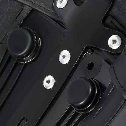 Solid Spare Black Rear Passenger Seat Pillion For Harley Softail FXST Street Bob FXBB 18-23