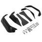 Solid Spare Fit YAMAHA VIKING VI 2014 2015-2023 PE Black Extended Fender Flares W/ Hardware